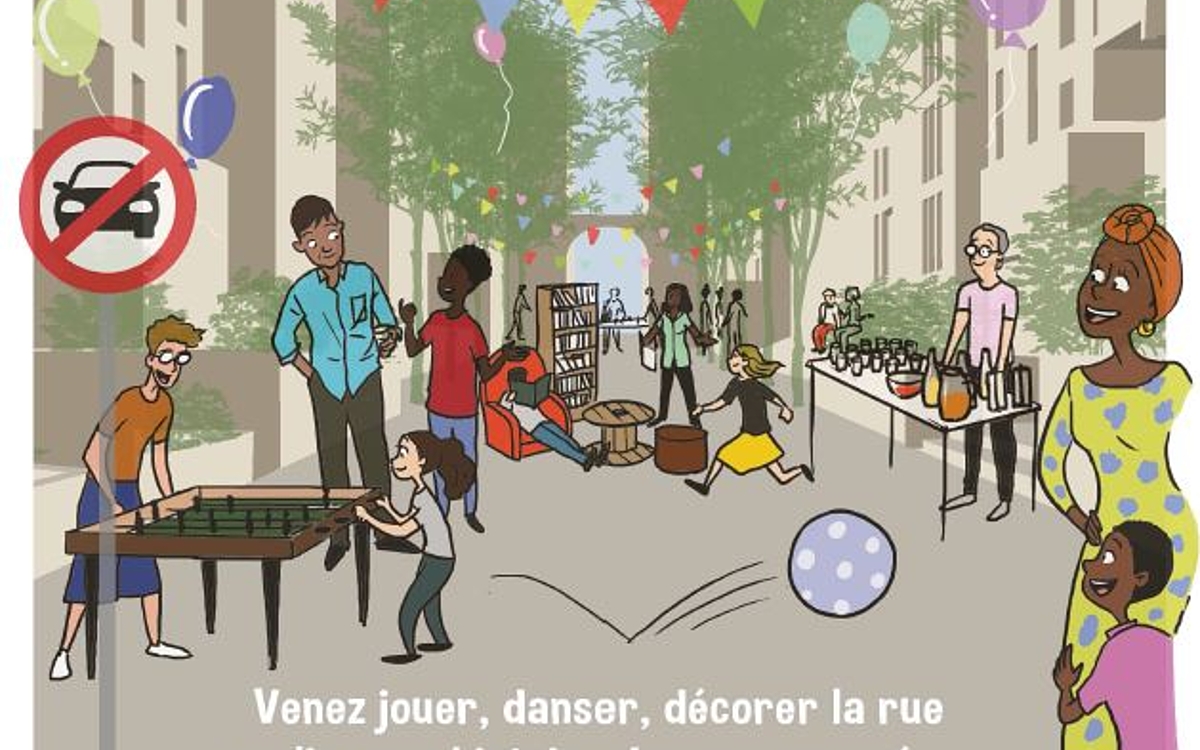 Une Premi Re Rue Aux Enfants Rue Pour Tous Dans Le Ville De Paris