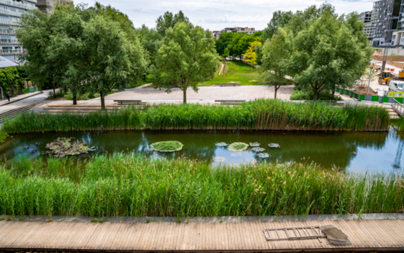 Parc Clichy Batignolles Martin Luther King Ville de Paris