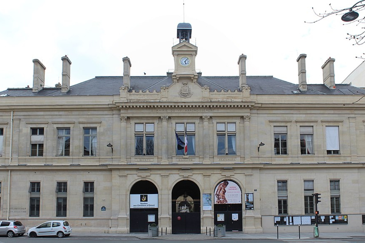 Entrée de la mairie du 6e
