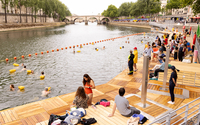 Site de baignade du Bras-Marie, vue d'artiste