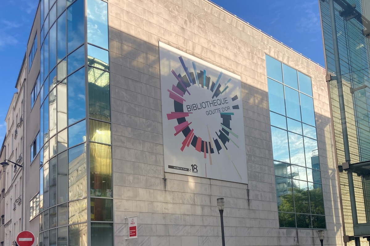La bibliothèque Goutte d'Or