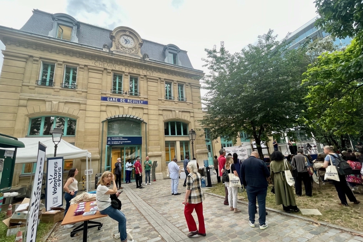 Photo de la Gare de Reuilly lors d'un événement