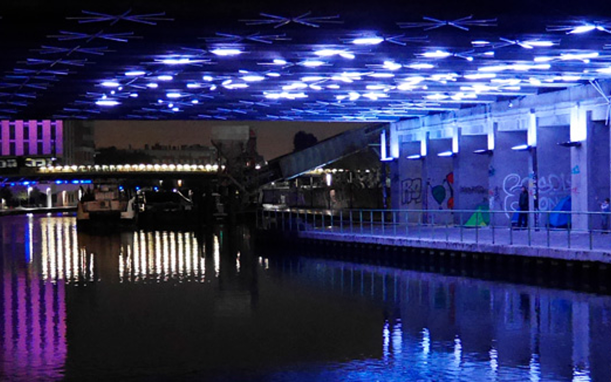 De Passage, oeuvre artistique sur le canal de l'Ourcq
