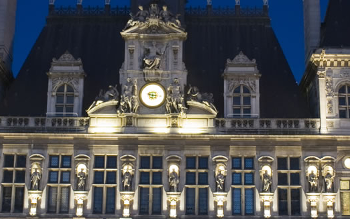 Façade Hôtel de Ville de Paris header