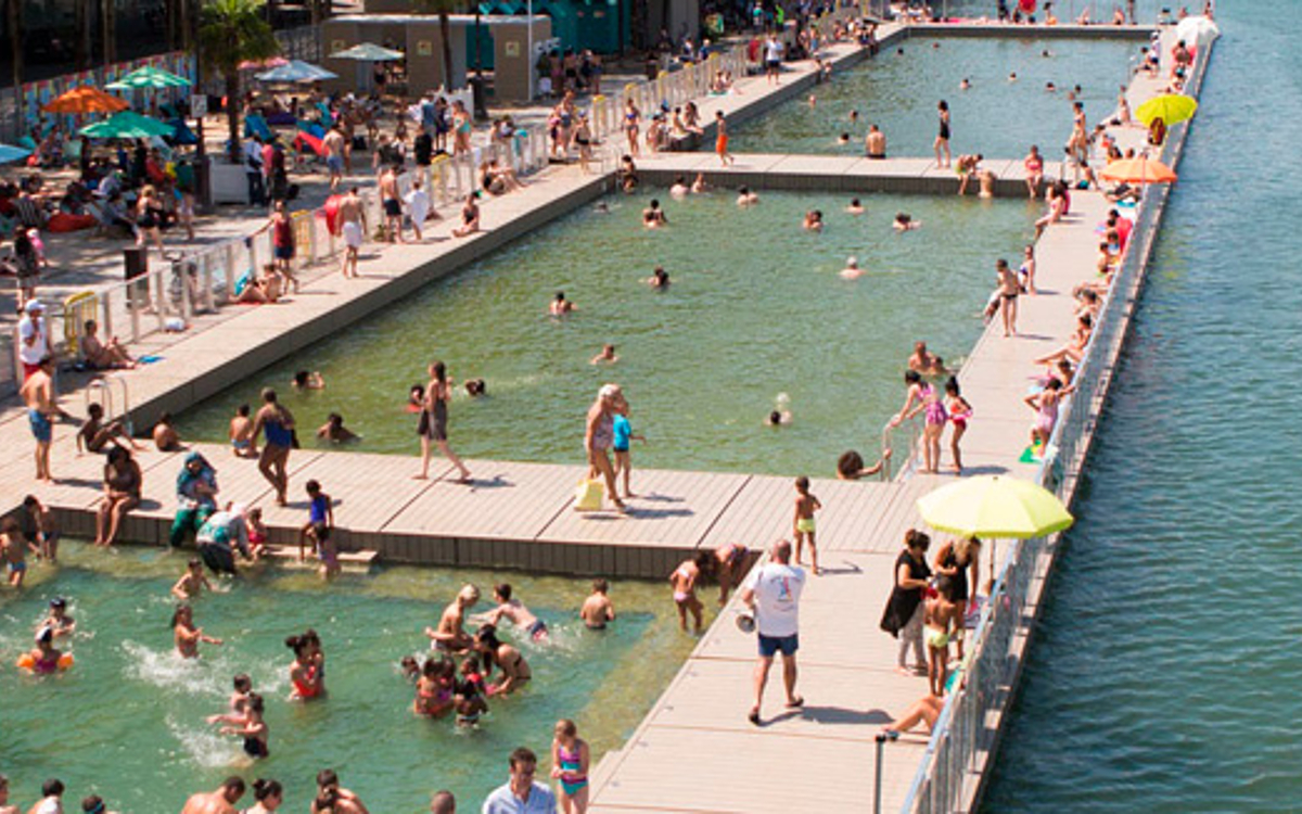 Piquez Une Tête Au Bassin De La Villette Ville De Paris