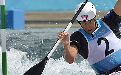 Tony Estanguet aux Jeux Olympiques de 2012