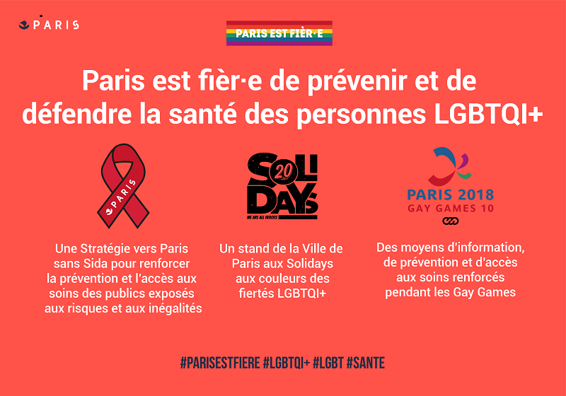 Paris, capitale des droits LGBTQI: Santé et Prévention