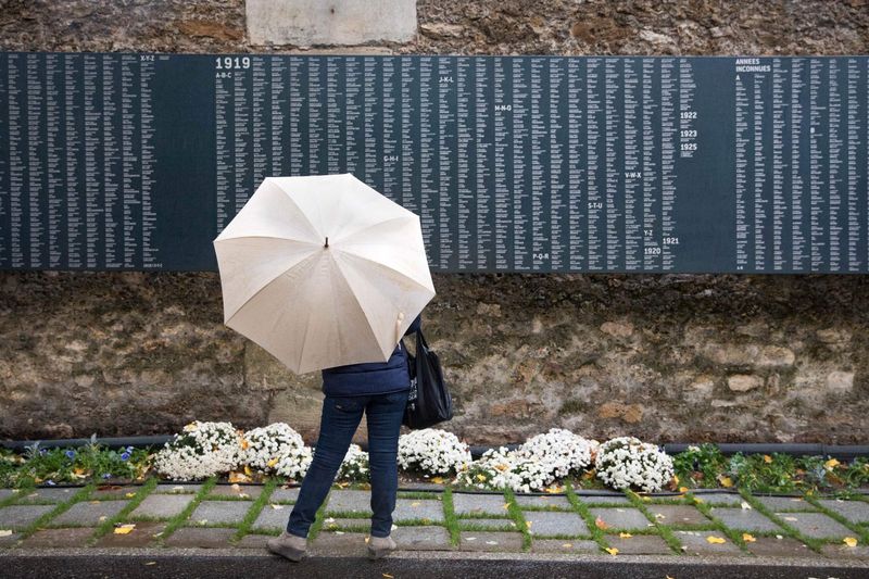 Centenaire de l'Armistice : Monument aux Morts de la Première Guerre Mondiale