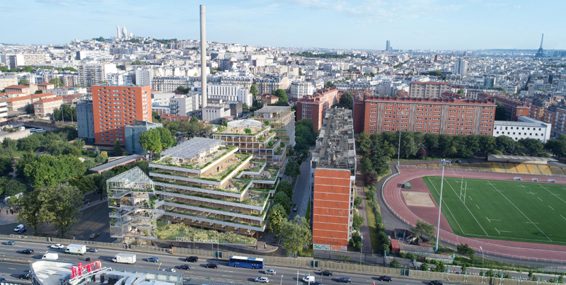 Inventons la métropole du Grand Paris lauréat Porte de saint ouen