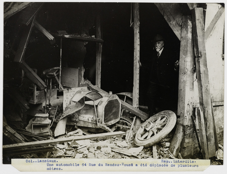 En images Paris bombardée pendant la Première Ville de Paris