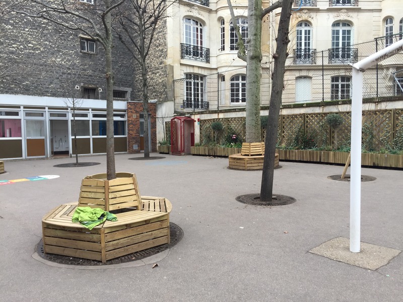 Une nouvelle cour à l'école de La MottePicquet Ville de Paris