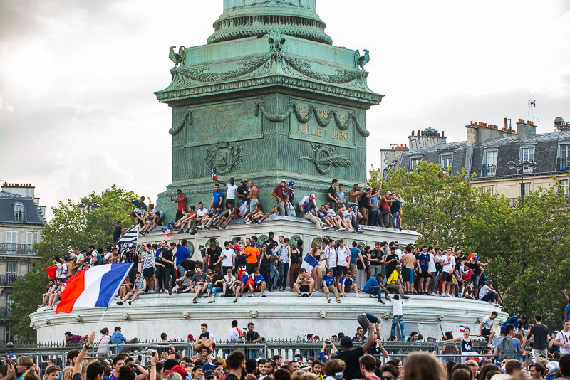 Après la victoire de la Roquette à la Concorde