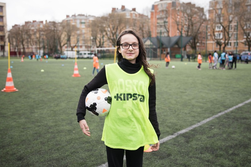 Célia participe à Foot'Elles