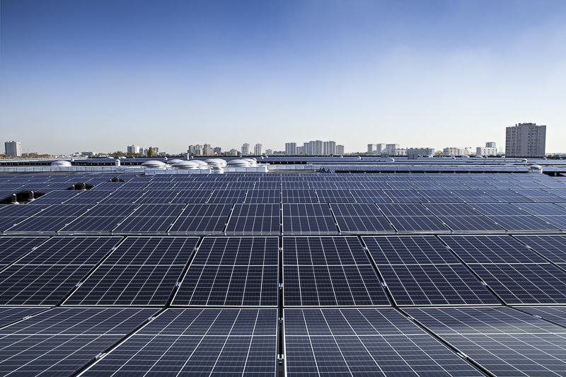 La plus grande toiture photovoltaïque d'Ile-de-France