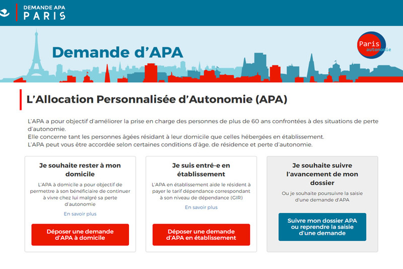 Aide à l'autonomie : aide personalisée personnes agées à Paris