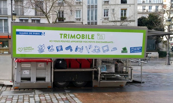 Avec le Trimobile, déposez vos petits encombrants