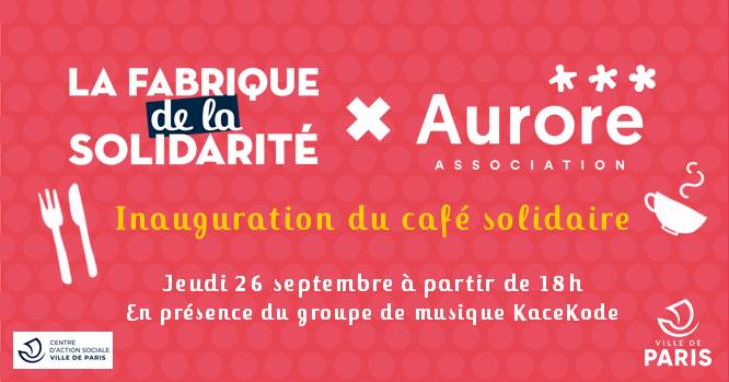 Inauguration du café solidaire