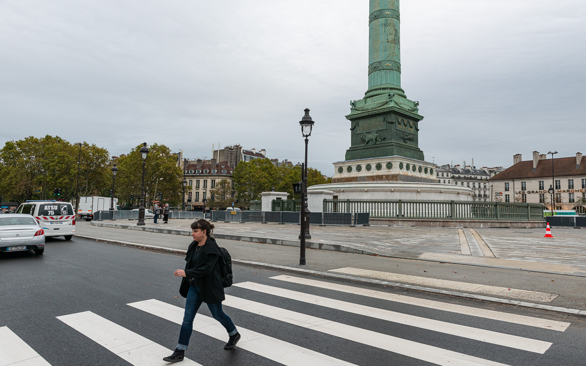 Place de la Bastille le 29 Octobre 2019
