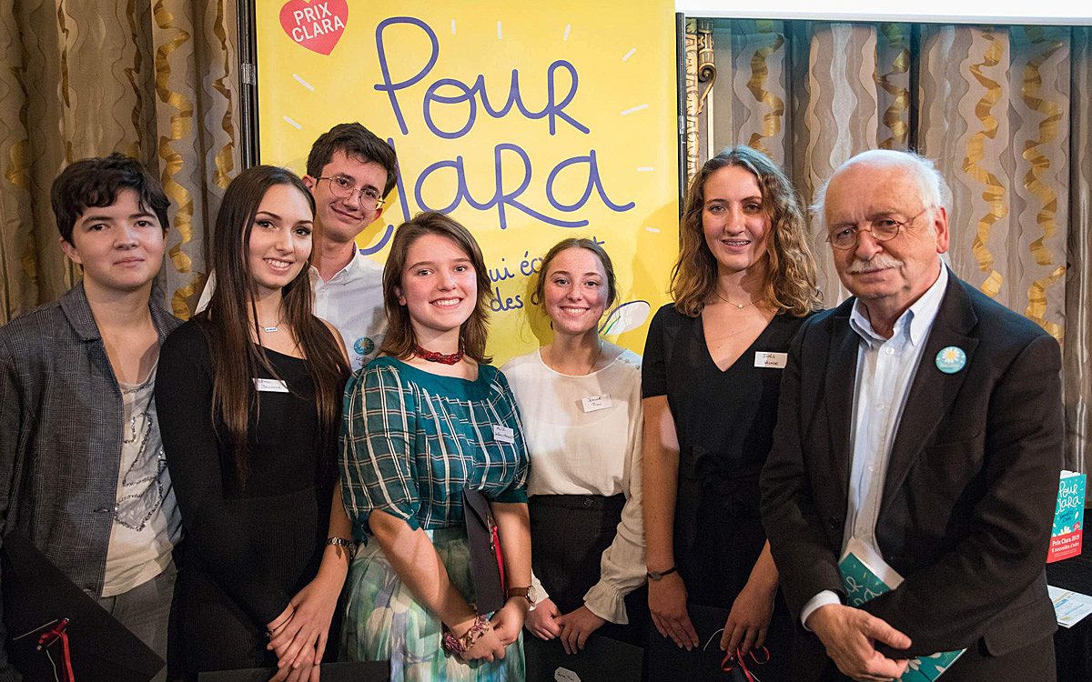 Remise du prix Clara
