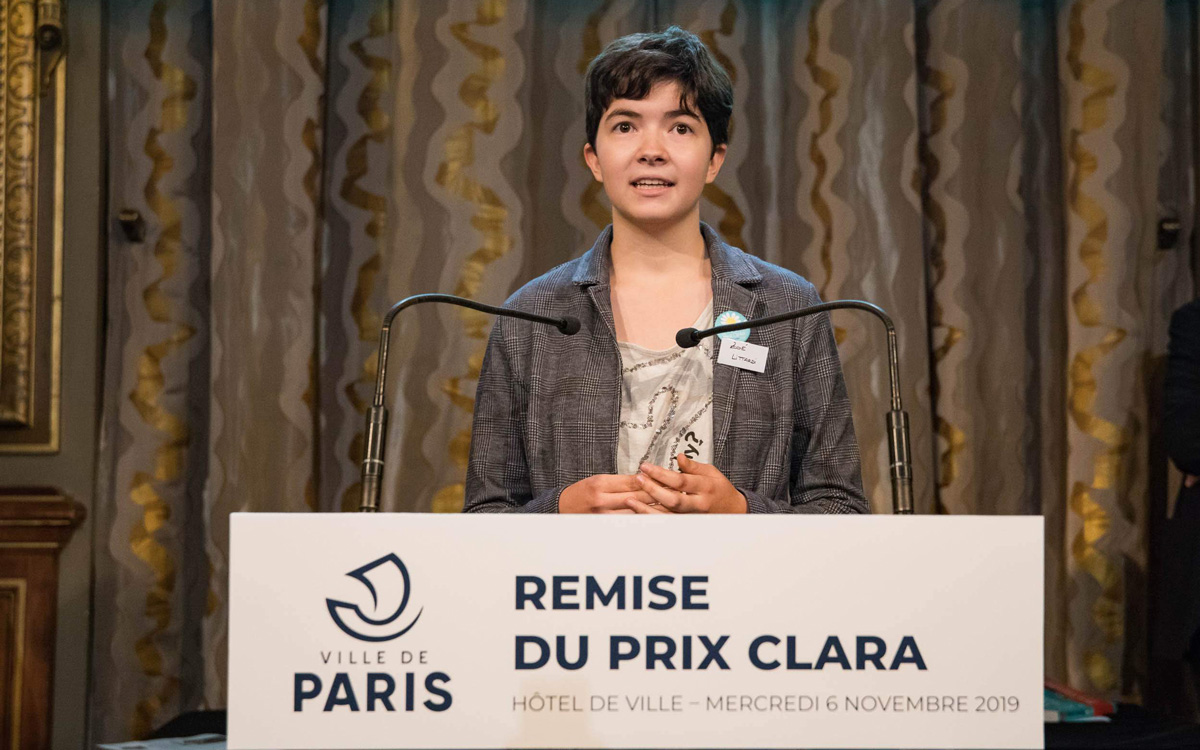 Remise du prix Clara