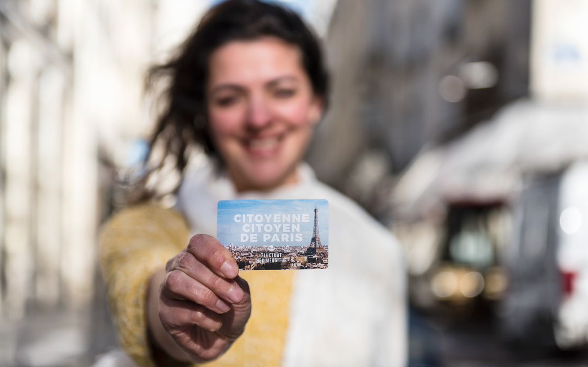 Carte Citoyenne citoyen de Paris