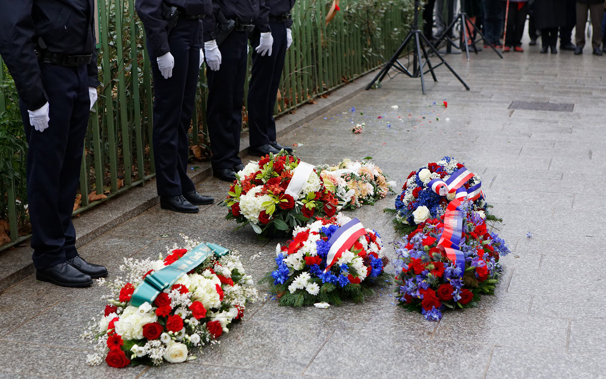 Cérémonies commémoratives en la mémoire des victimes des attentats de janvier 2015