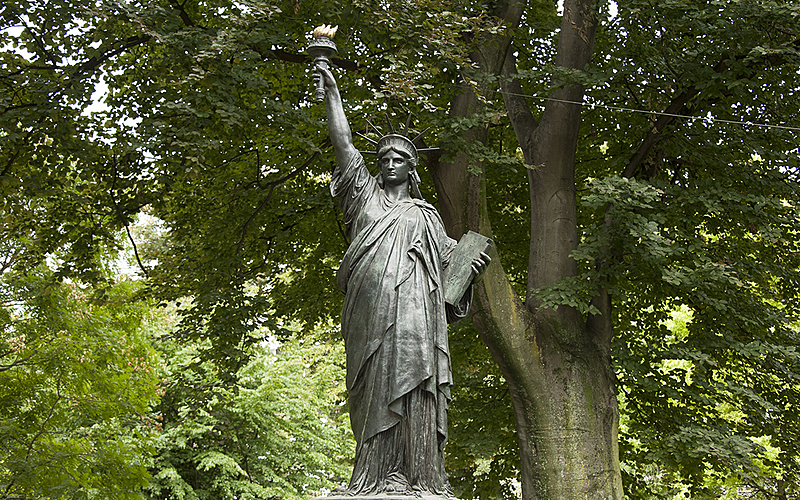 Statue de la Liberté, jardin du Luxembourg (6e)
