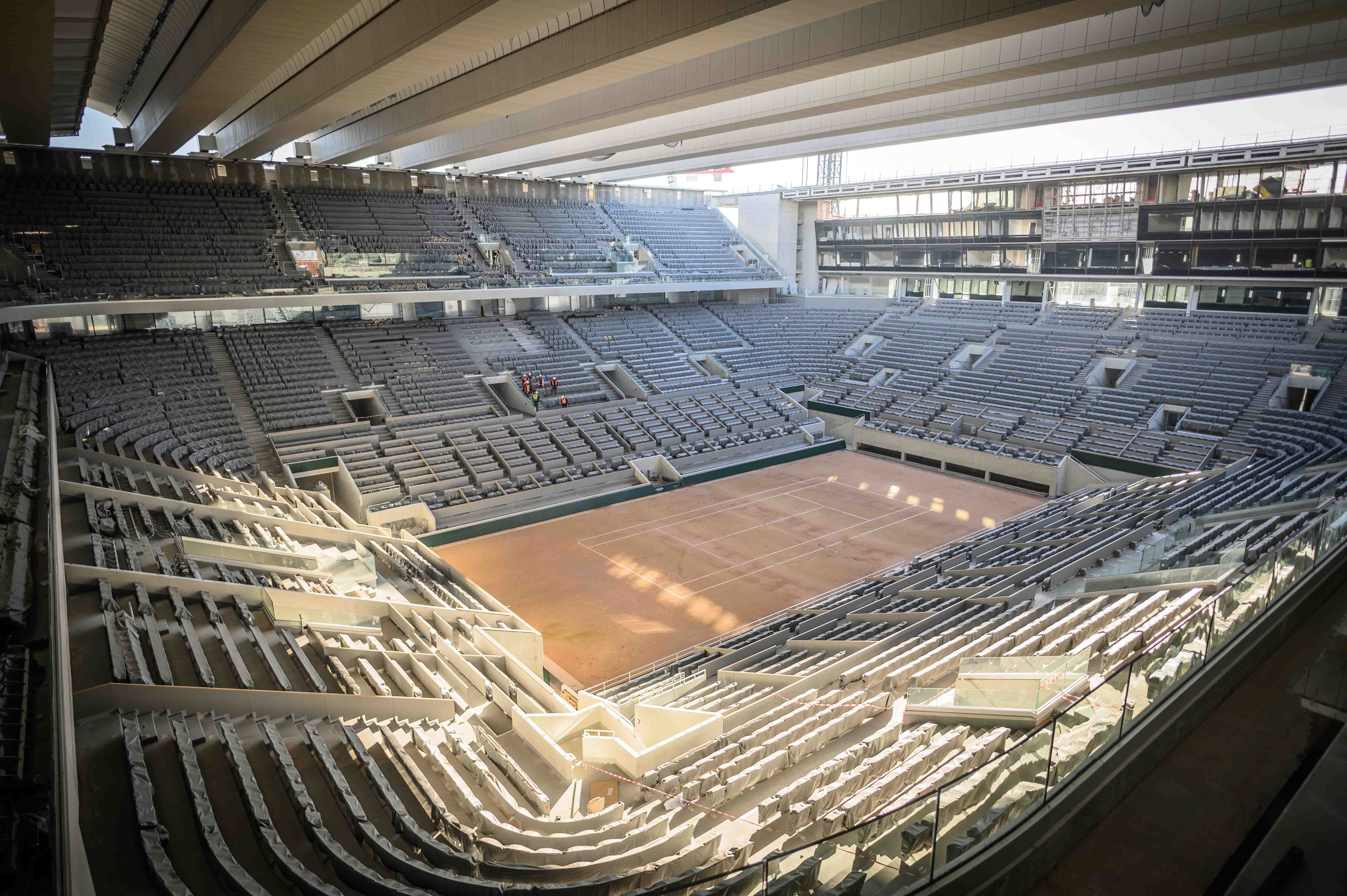 Le central de Roland-Garros désormais protégé de la - Ville de Paris