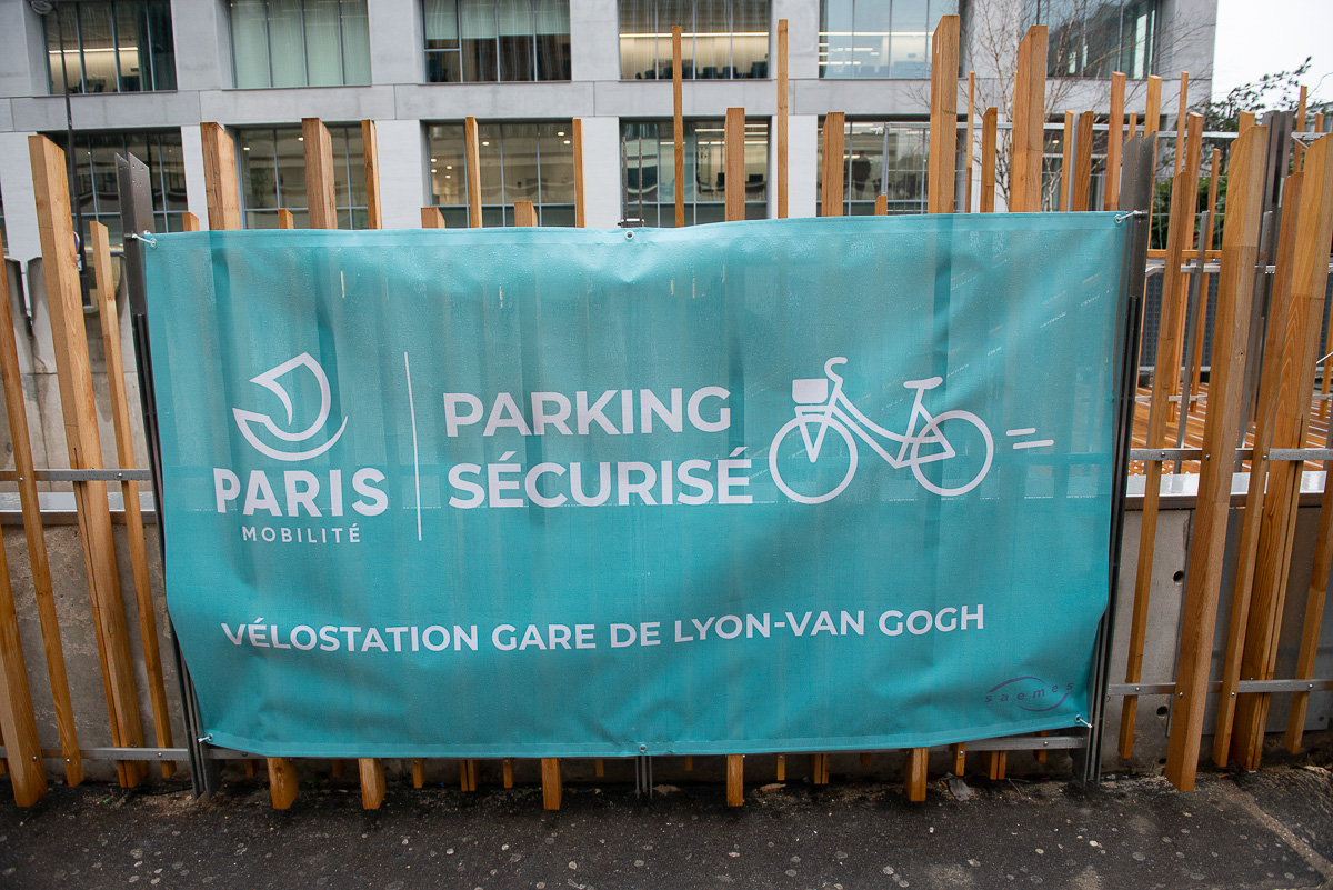 Vélostation de la Gare de Lyon - Van Gogh