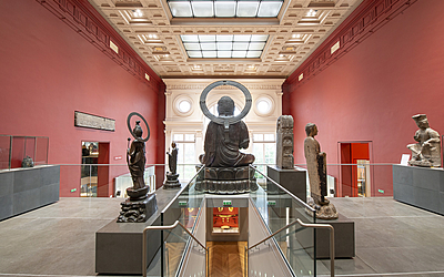 Salle des Bouddhas du musée Cernuschi