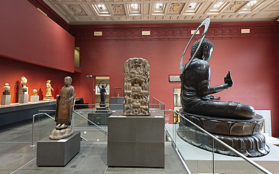 Salle des Bouddhas du musée Cernuschi 