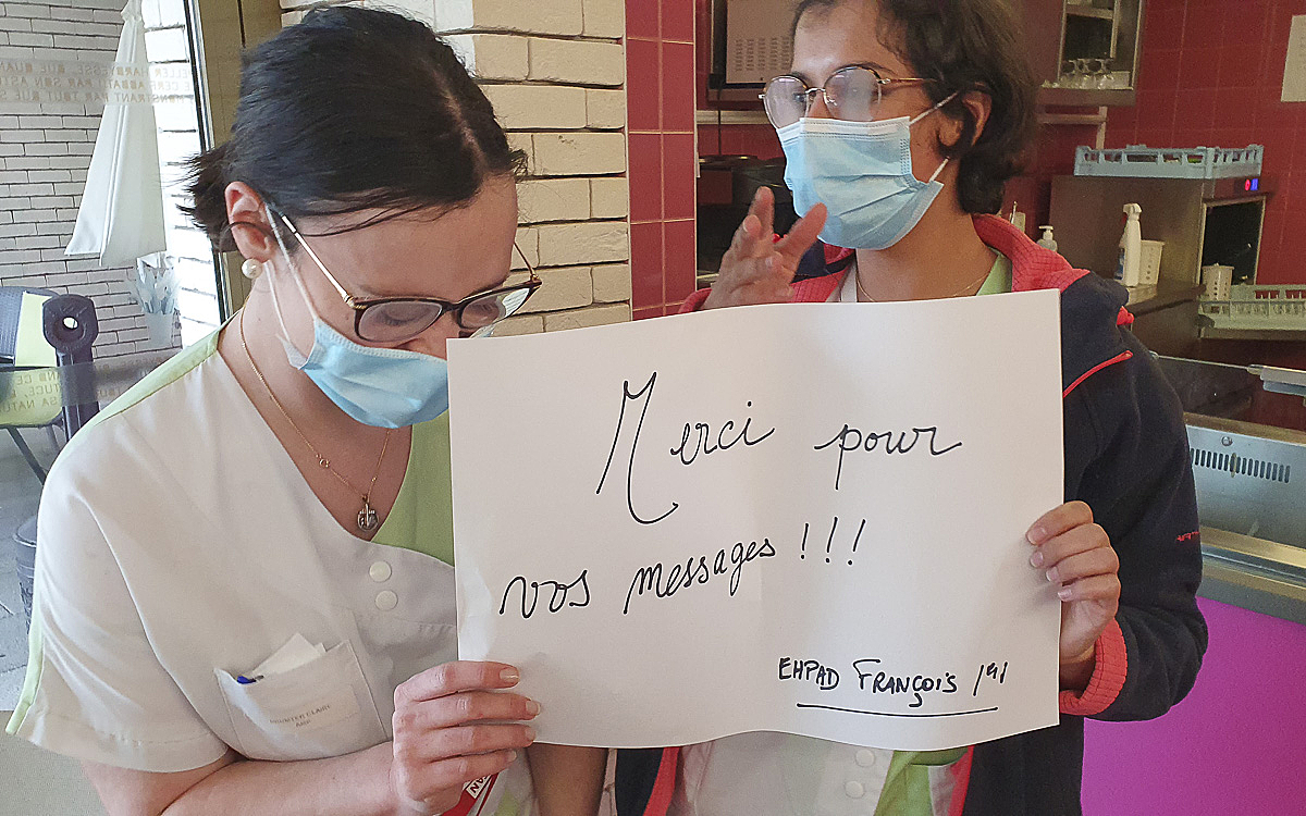 Soignants de l'EPHAD François 1er