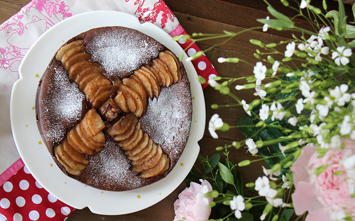 Fondant au chocolat aux poires de Muriel et Sandrine Zarki, de "Dévorez-moi"