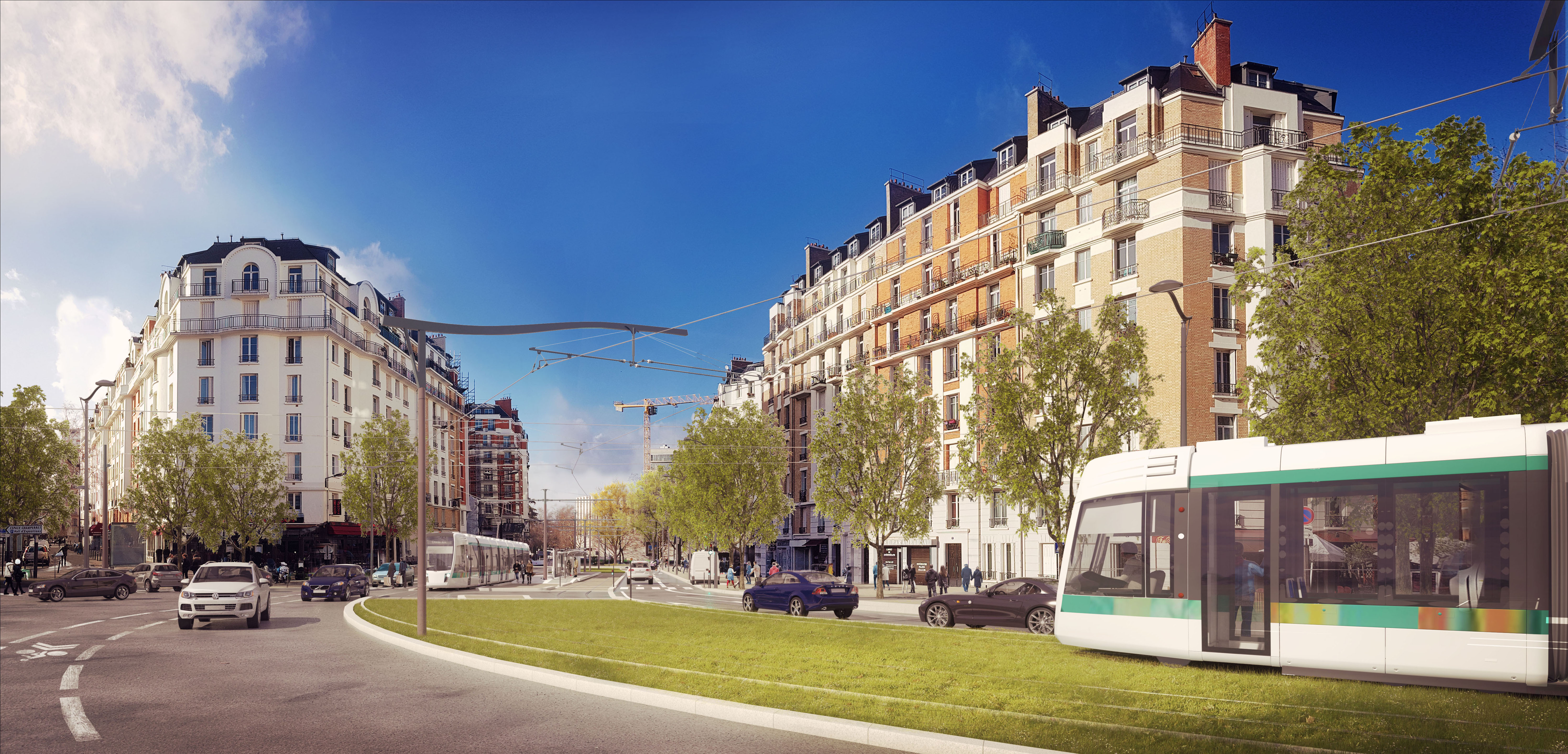 Perspective tramway T3O