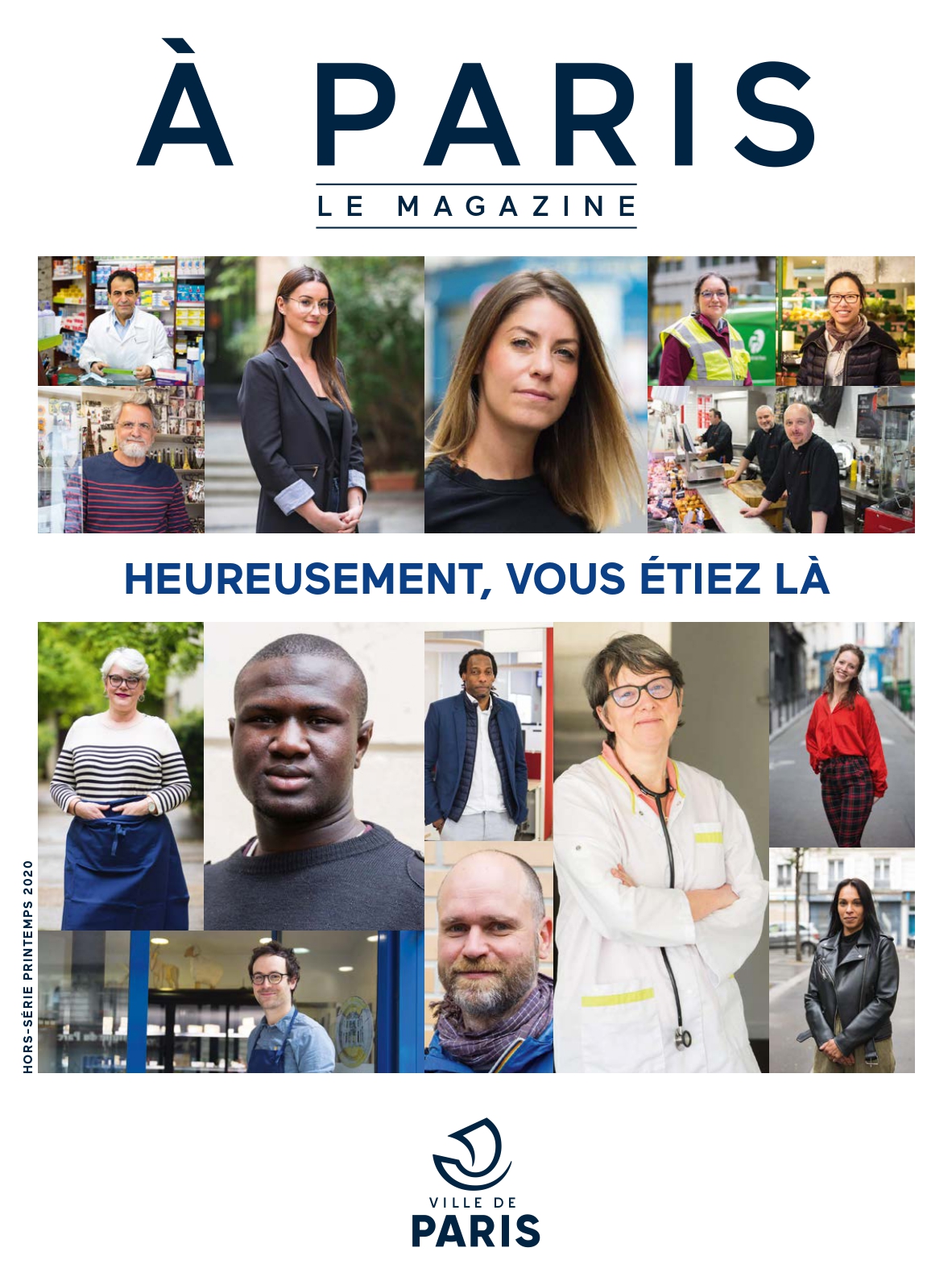 Couverture hors-série A Paris printemps 2020