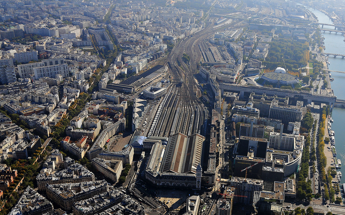 Rue de Chalon - Vue aérienne