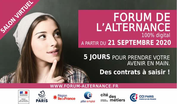Affiche forum de l'alternance 2020