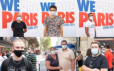 Les supporters du PSG