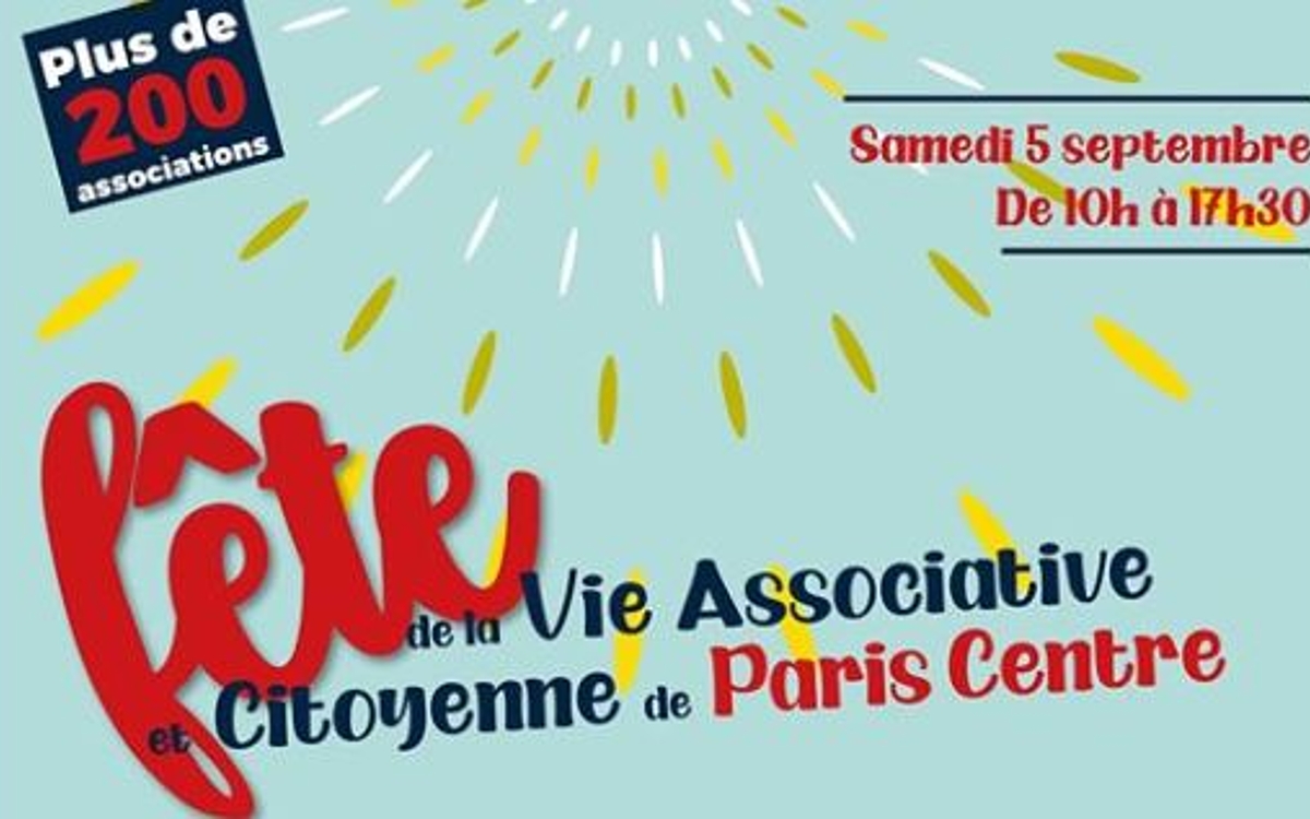 Fete de la vie associative et citoyenne de paris centre parvis de la mairie de paris centre paris