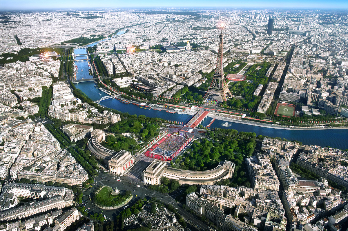 Paris 2024 : vue des sites olympiques dans Paris