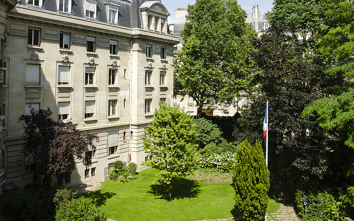Cour Intérieure de la mairie du 8e