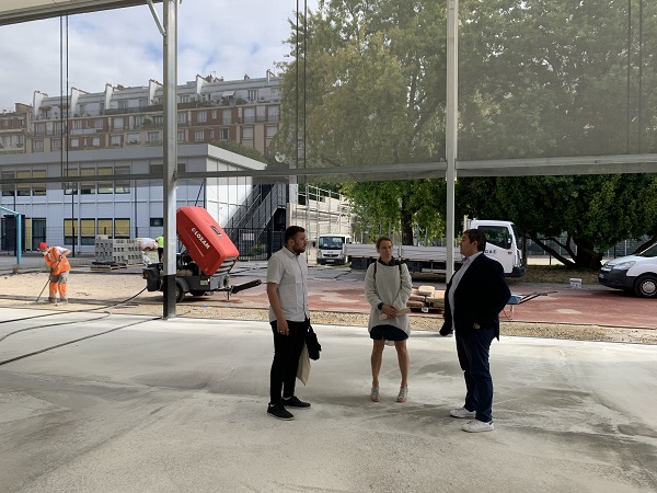 LE CENTRE SPORTIF CHARLES MOUREU FAIT PEAU NEUVE ! Mairie du 13ᵉ