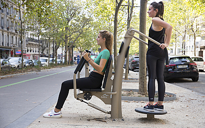 Promenade sportive végétale