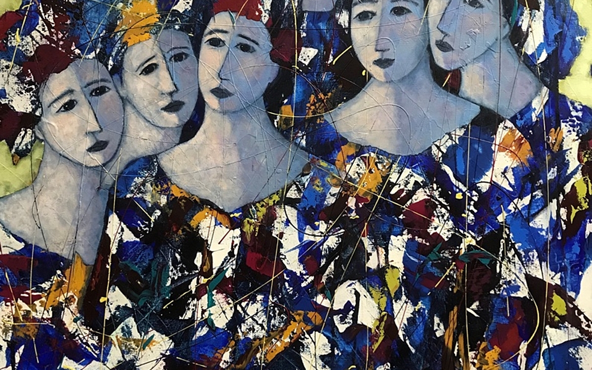 Festives acrylique de Neumi Dudas Crepel