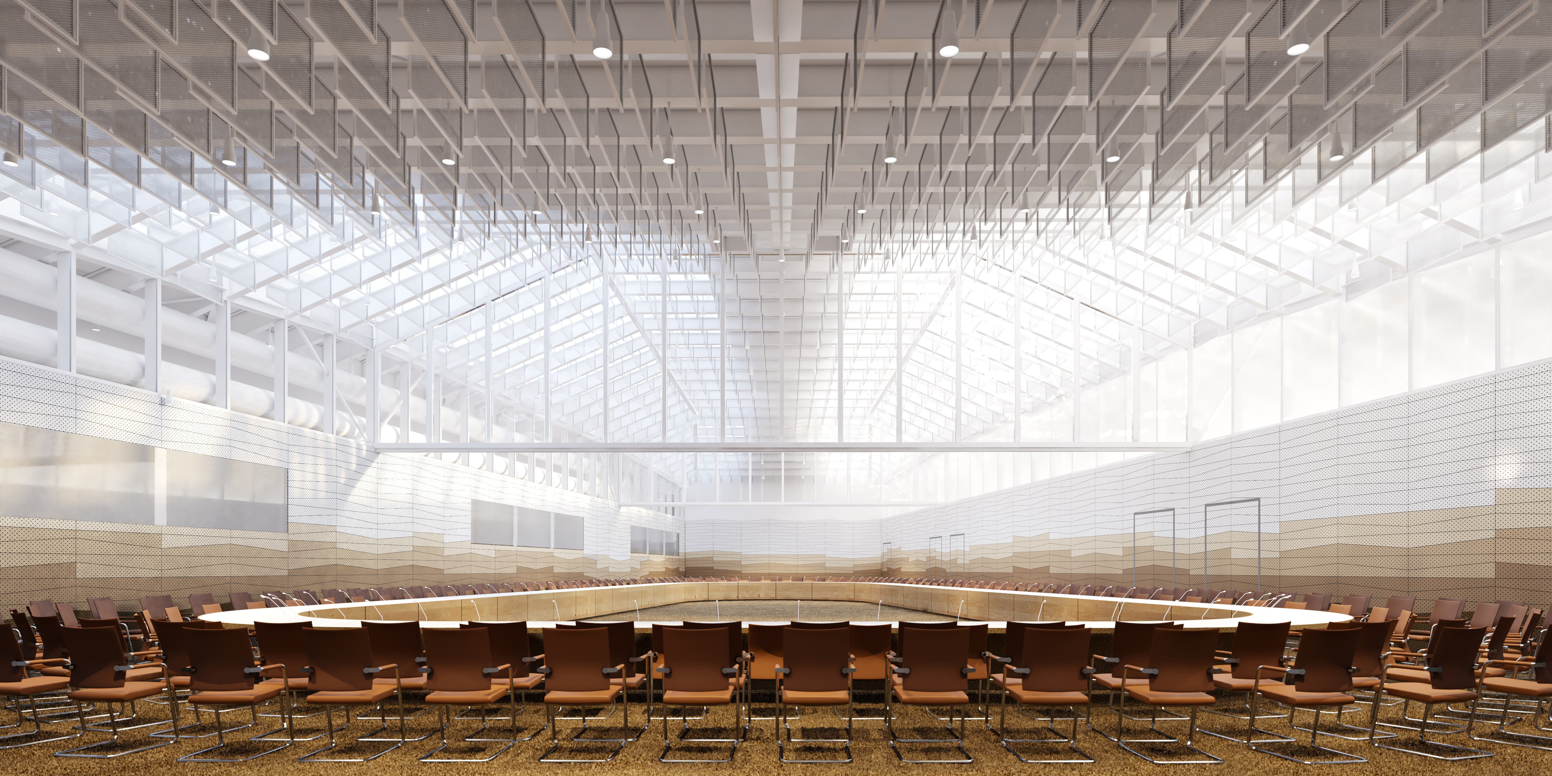 La future grande salle de réunion de l'ESA