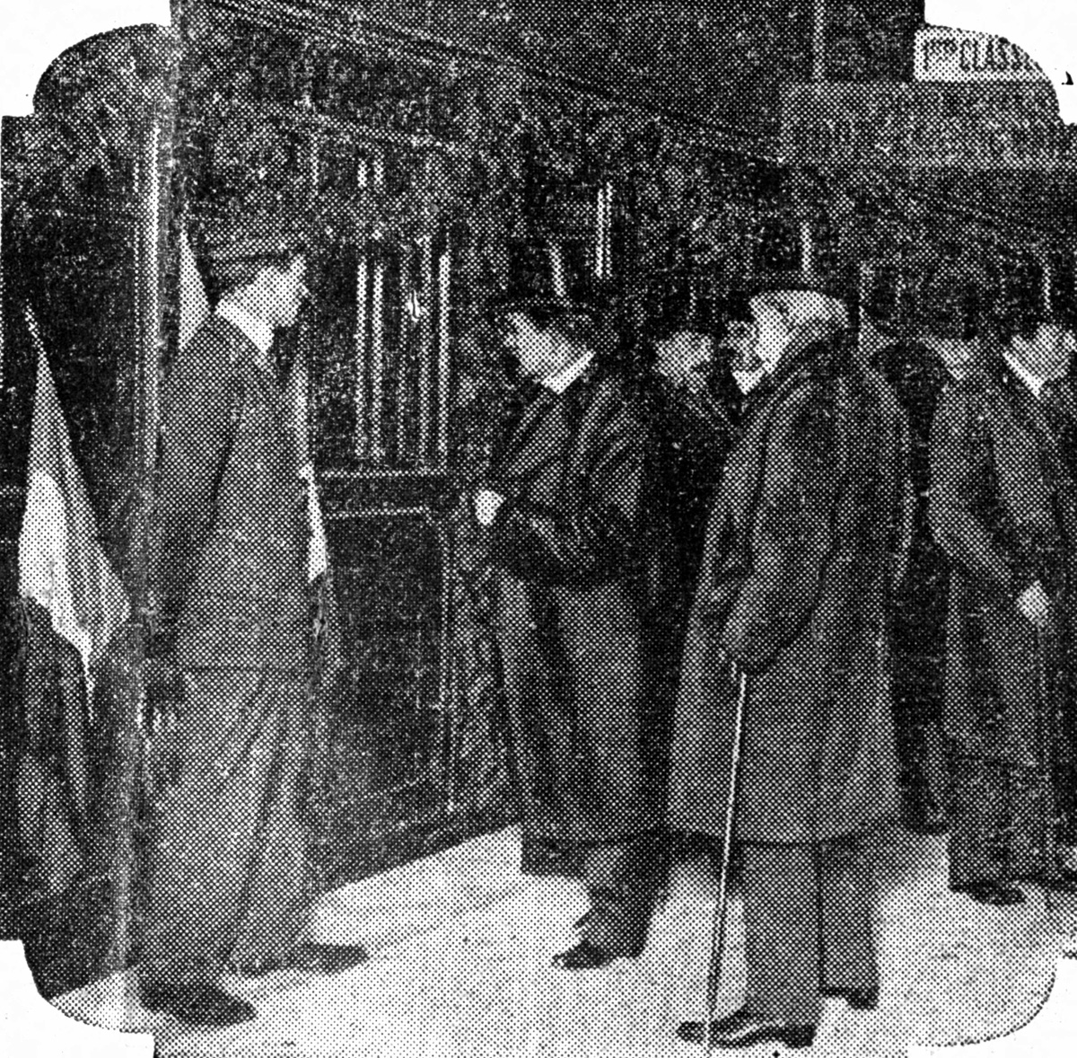 Inauguration de la ligne de métro n° 1 "Porte de Vincennes - Porte Maillot". Paris, juillet 1900.