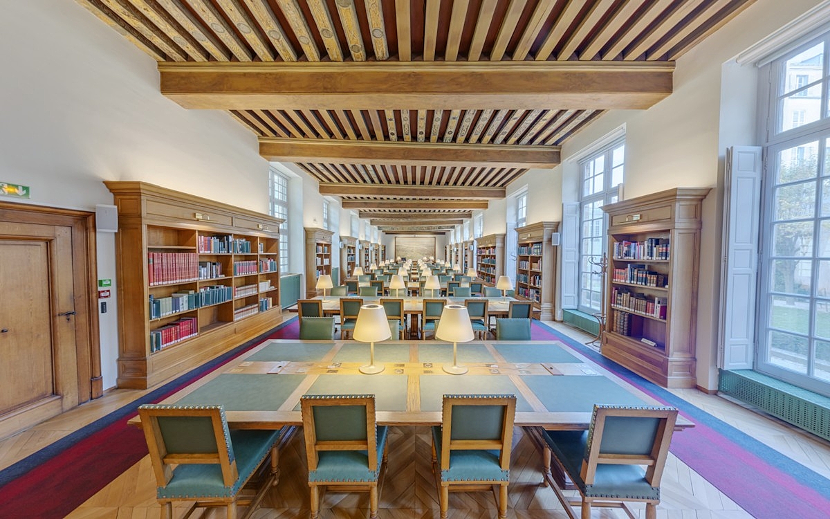 Visite virtuelle : la Bibliothèque historique à 360° - Ville de Paris