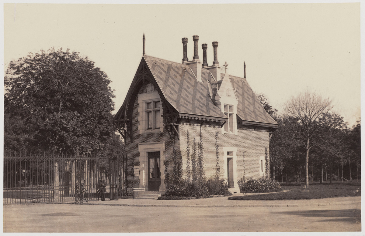 Maison de garde de la porte de Madrid, bois de Boulogne, 16ème arrondissement