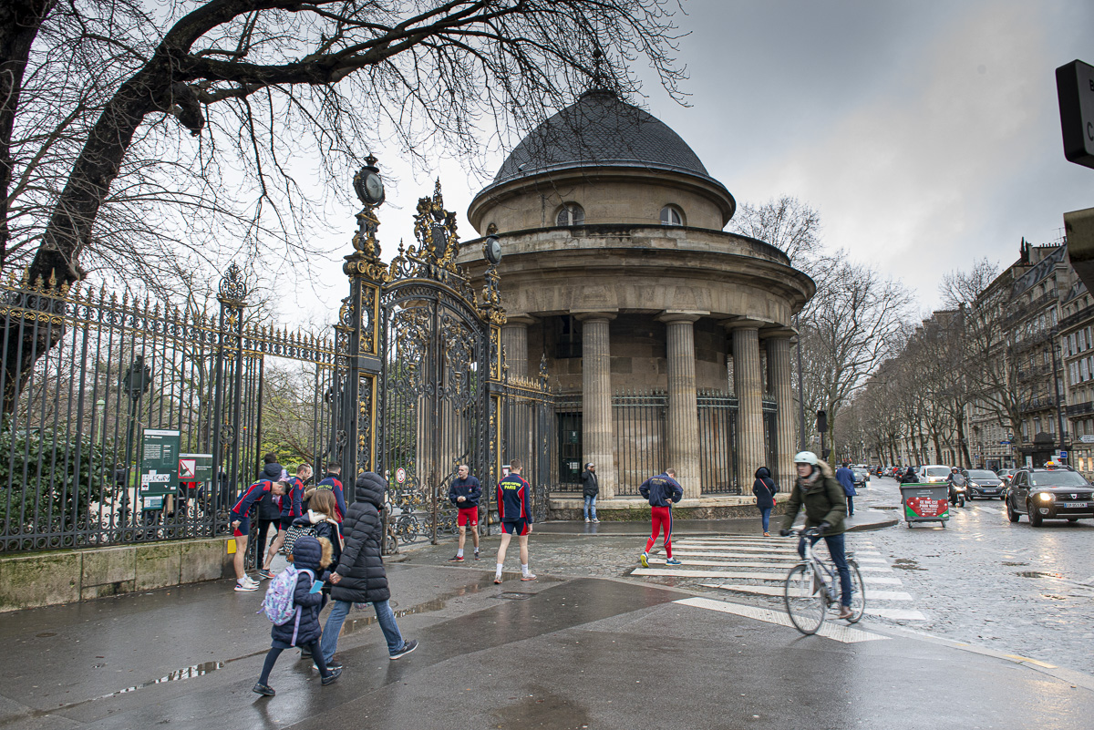 La Rottonde du parc Monceau.