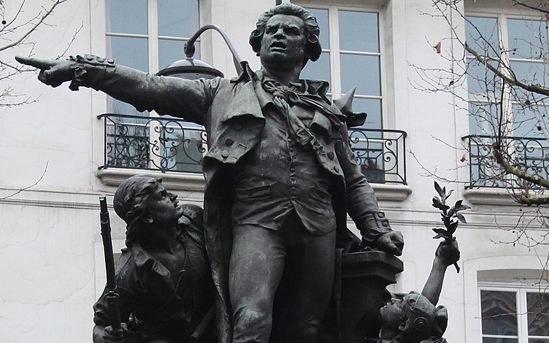 Danton par Auguste Paris (1850-1915) 